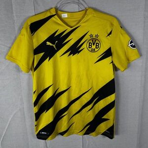 Puma Borussia Dortmund BVB 2020-21 Home Jersey Yellow‎ Black Kids XL Youth